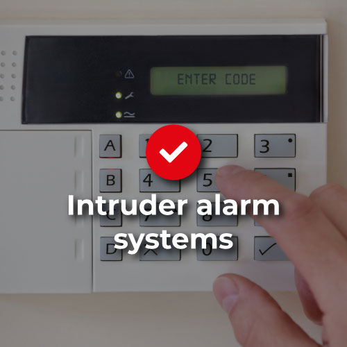 Intruder alarm systems