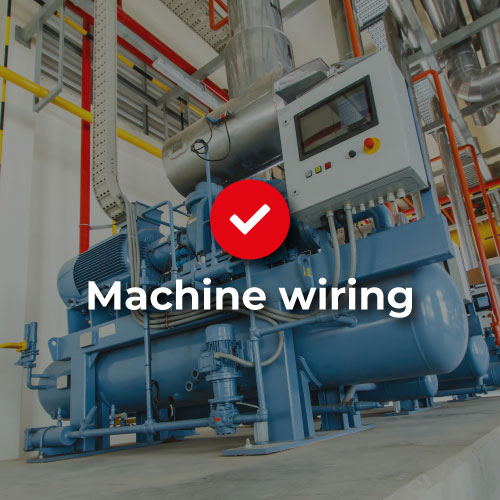 Machine wiring