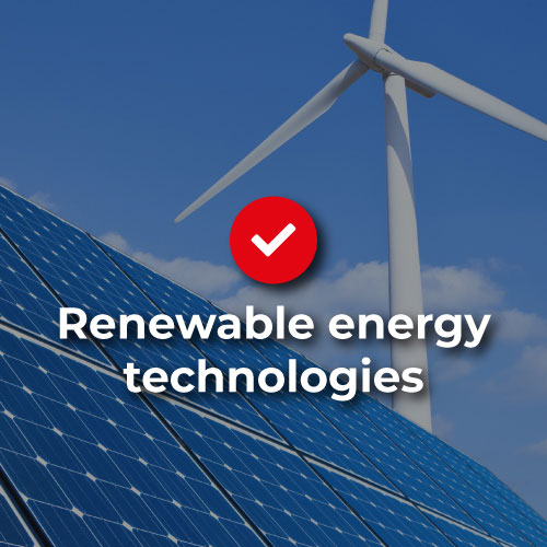 Renewable energy technologies