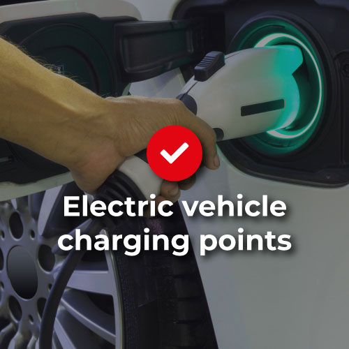 Electric vehicle charging points