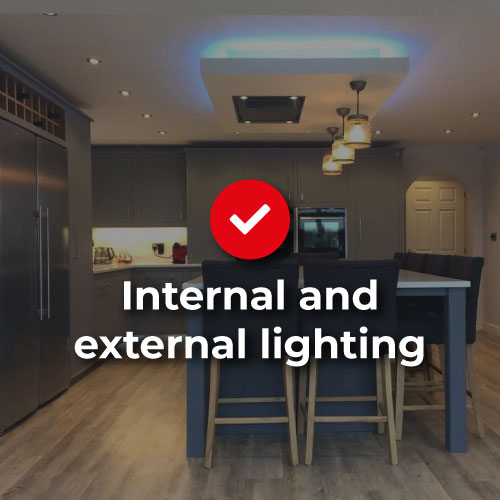 Internal and external lighting